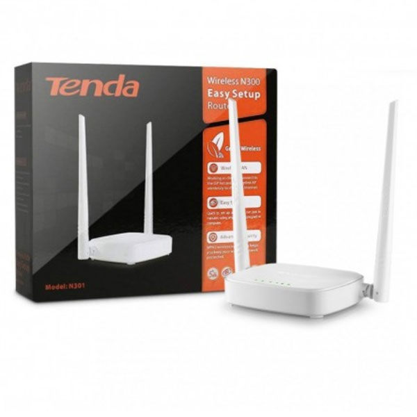Wireless N300 Easy Setup Router Ideal For Interruption Sensitivity Tenda - Image 3