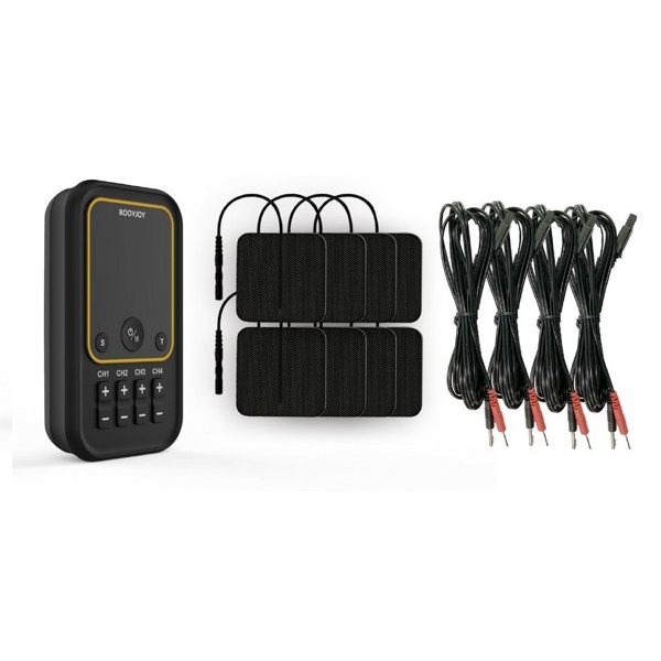 TENS-EMS Electrostimulation Unit 4-Channel R-C101C – Full-Body Pain Relief & Muscle Toning - Image 3