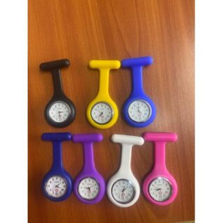 PLASTIC NURSE WATCH, PIN ON TYPE