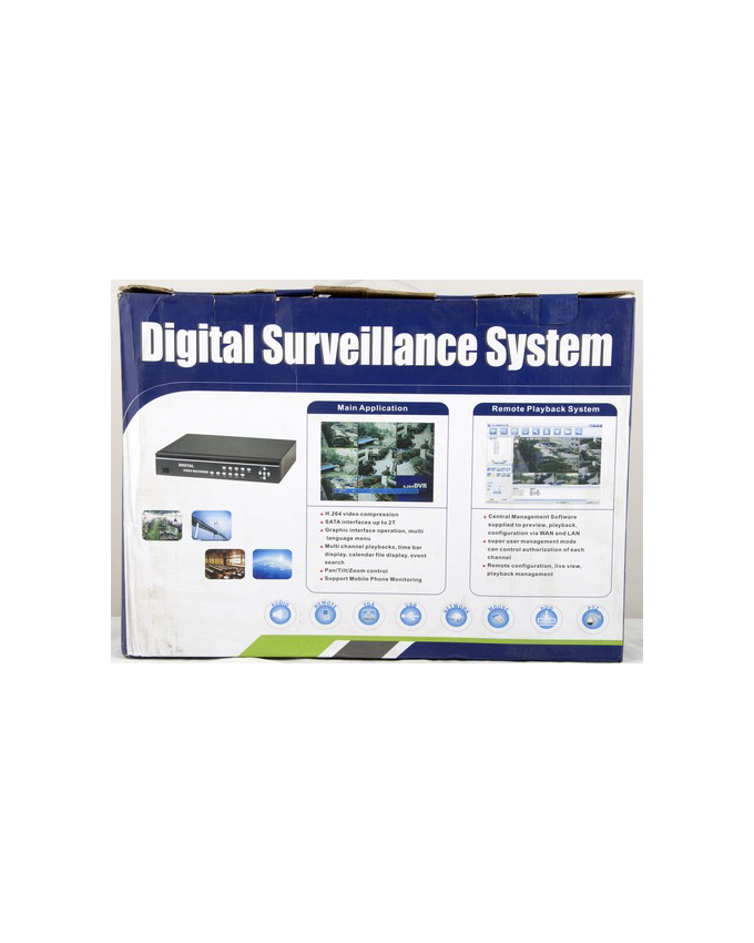 H.264 Real-Time Decode CCTV Recorder – 4 Channel HD 720P, 4M Format - Image 3