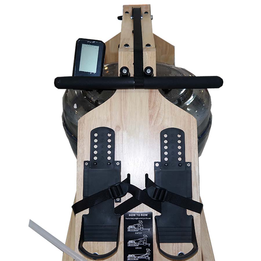 Commercial Wooden Water Rower – Premium Gym-Grade Rowing Machine - Image 3