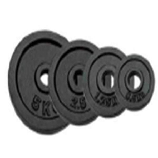 Black Cast Iron Plate Weight 25Kg - Image 3