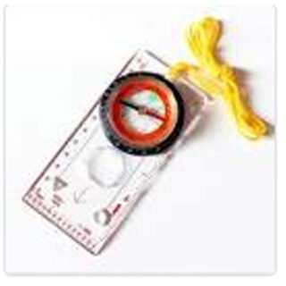 Compass With Mirror With Neck String 1:50000 Rular, Angel Ruler Ryder