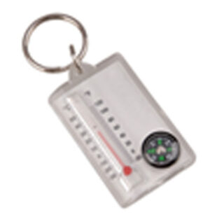 Compass With Thermometer Happy Outdoor