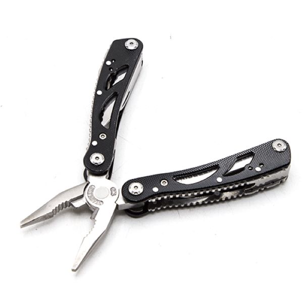Multi Function Foldable Tool 9 in 1 In Case, Red - Image 2