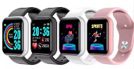 SMART WATCH WATERPROOF BLUETOOTH BLOOD PRESSURE FITNESS TRACKER HEART RATE MONITOR