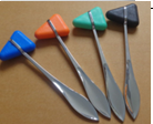 MEDICAL REFLEX TESTING HAMMER, TRIANGLE HEAD, ASSORTED COLORS - TRIANGULAR