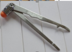 MEDICAL REFLEX TESTING HAMMER, WITH CALIPER, ASSORTED COLORS - PLIER TYPE