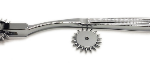 MEDICAL SENSORY TESTING TOOL, POINTED WHEEL PLUS SPARE WHEEL