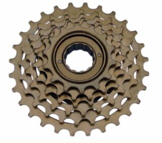 Bicycle Freewheel 7 Speed Brown Finish PACKING: 50PCS/CTN