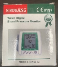 WRIST DIGITAL BLOOD PRESSURE MONITOR, USES 2XAAA BATTERIES, NOT INCLUDED