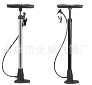 Steel Pump 3cm*63cm, Silver Black