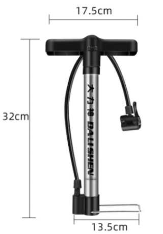 Steel Pump For Bicycle, Motorbike, Balls, Inflatable Toys