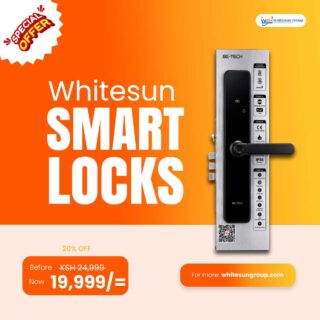 Smart door lock C2 whitesun