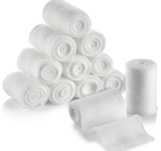 Cotton Gauze bandage 19*15 Sunpower In Grey Cover 6 In X 4 Yrd, Pack Of 12