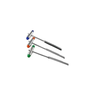 MEDICAL REFLEX TESTING HAMMER, OVAL HEAD, ASSORTED COLORS - ROUND