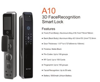 Smart door lock with camera F1 Whitesun.