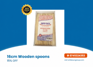 16cm Wooden spoons