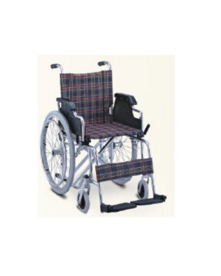 Foldable Aluminium Wheelchair for Adults (FS983L-46) – Lightweight, Durable, and Travel-Ready