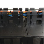 Rack Roof Mounted Cable Trough – Efficient Cable Routing and Segregation by Tripp-Lite