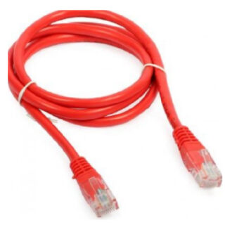 Cat 6 UTP Patch Cable, 1M Red, Terabit