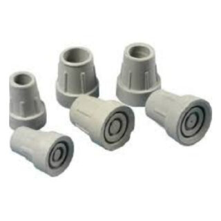 Spare Plastic Bottom Tip For Crutch 925L, Gray