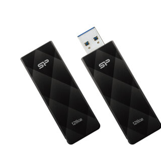 Flash Disk 128GB Silicon Power B20, Black – Fast and Reliable Storage Solution