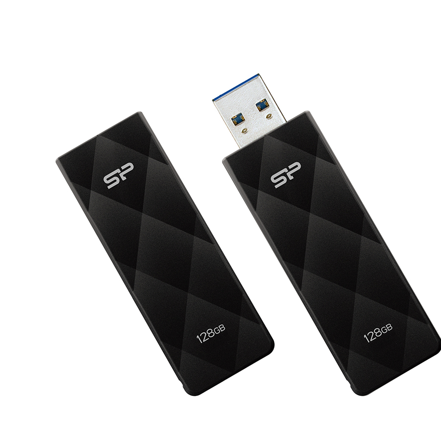 Flash Disk 128GB Silicon Power B20, Black – Fast and Reliable Storage Solution