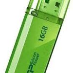 Flash Disk 16Gb Silicon Power Green