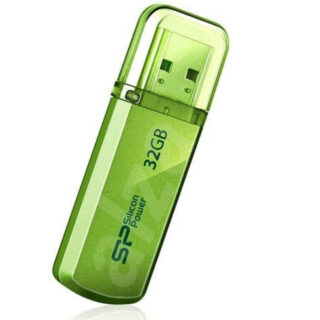 Flash Disk 32Gb Usb 2.0 Silicon Power Green