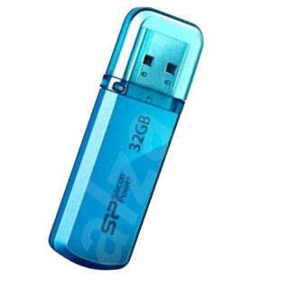 Flash Disk 32GB USB 2.0, Silicon Power Blue – Reliable Storage for Everyday Use