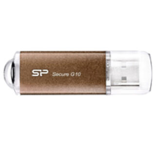 Flash Disk Secure G10 W/Data Protection 16Gb Silicon Power Gold