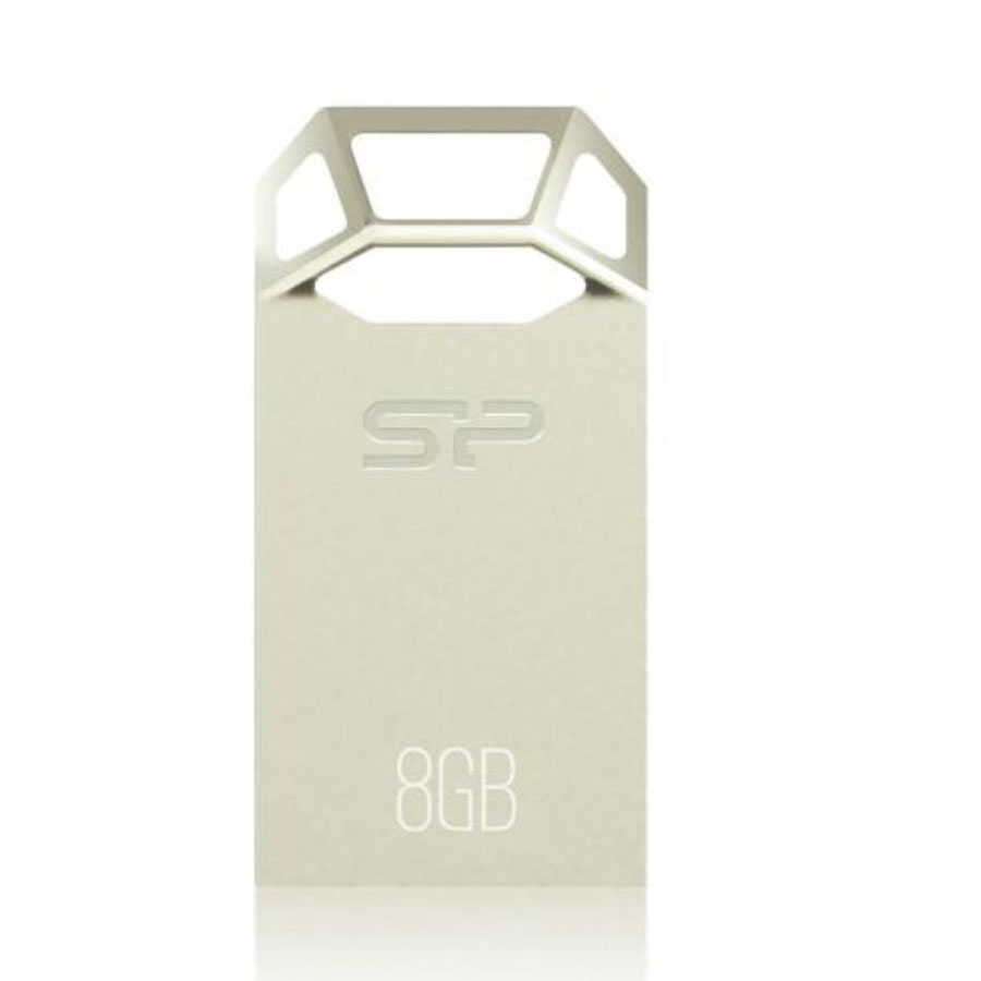 Flash Disk 8Gb, Silicon Power Champague