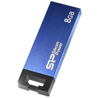 Flash Disk Touch 835 Waterproof 8GB Silicon Power Blue – Durable and Secure Storage