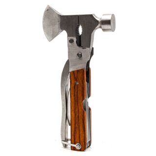 Multi Function Foldable Tool (Hammer, Plier With 5 Tools) In Case