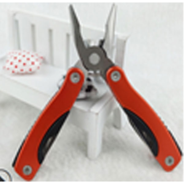 Multi Function Foldable Tool 9 in 1 In Case, Red