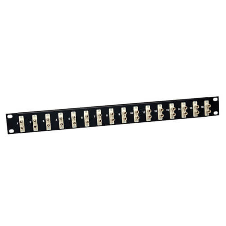 16-Port Fiber Patch Panel, 1U (St/St), Multimode Or Singlemode Tripp-Lite