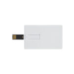 16GB Flash Disk, Credit Card Type, White, Slide and Open