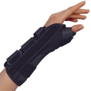 Foam Wrist Splint W. Thumb- Left X-Large