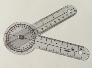 Small 6 Inch Goniometer, L-160mm, W-26mm