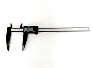 Digital Caliper With Long Jaw 75,,/3 Carbon Fiber, 0-150mm 6 Inch