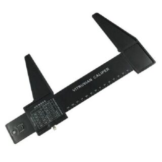 Vituruvian Caliper 0-140mm, Black Color Plastic