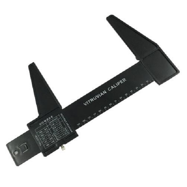 Vituruvian Caliper 0-140mm, Black Color Plastic