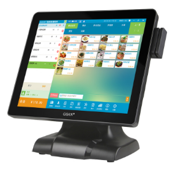 POS 17 Inch Touch Panel Monitor With Intel Celeron J1900 Quad Processor 4GB/64GB SSD Smart Retail Touch POS Solution