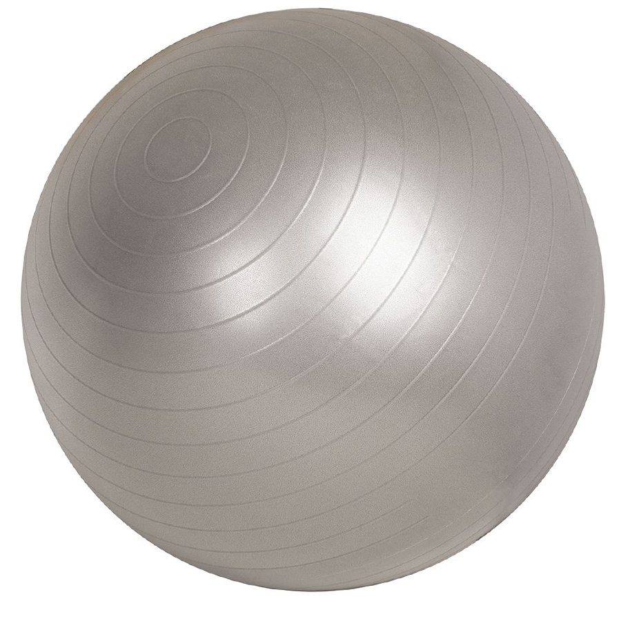 Gym Ball Anti-Burst 65Cm. Grey/Black/Blue/Light green/Orange - Image 2