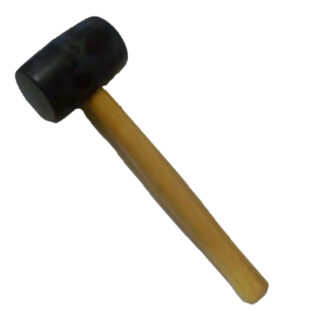 Hammer Rubber With Wood Handle 16Oz