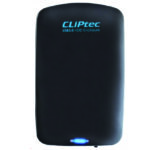 2.5-inch USB 3.0 SATA HDD Enclosure Cliptec Black – Portable Storage Solution