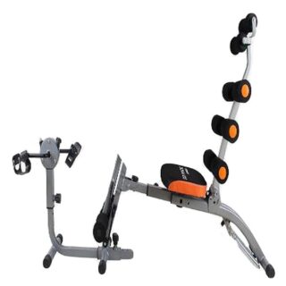 Six Power Care With U Style Mini Cycle – 6Pcs Springs, Rope, DVD, Tool Pack, Grey