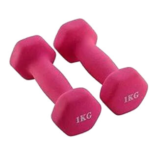 Hex Neoprene Dumbbells.2X1Kg