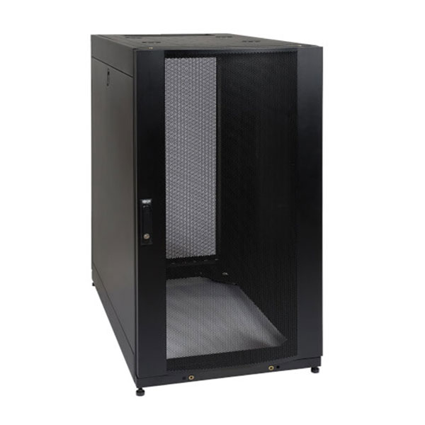 Smart Rack Enclosure 25U – 600 x 1050mm Tripp-Lite SR25UBKD Black Powder-Coated Metal